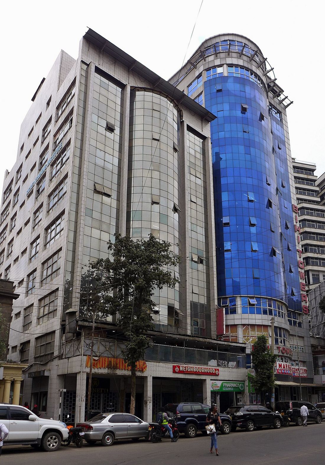 CCTV and access control for an office campus